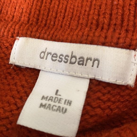 Women’s button front sweater, Size L - Picture 6 of 6